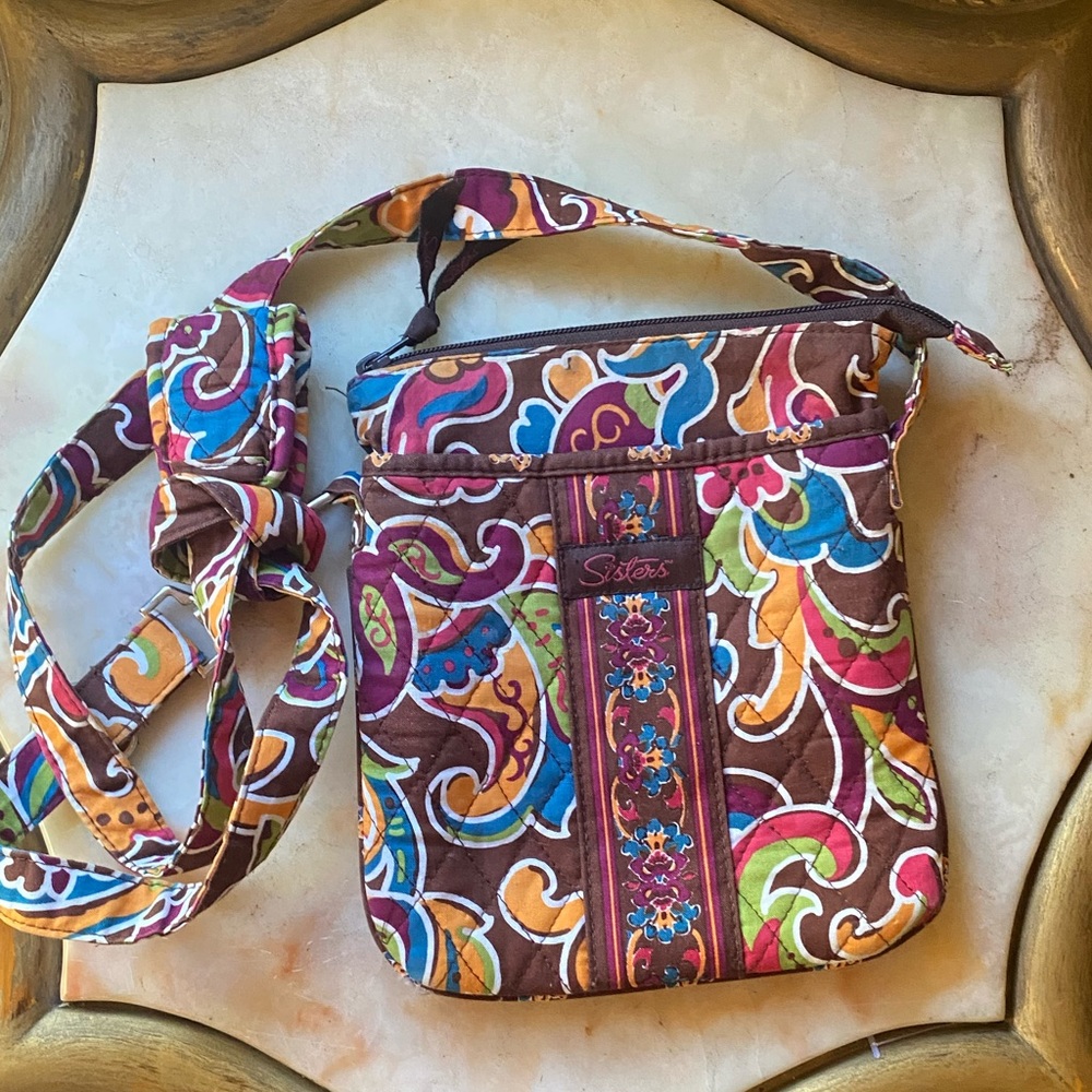 Longaberger “Sisters” Cross body Small bag